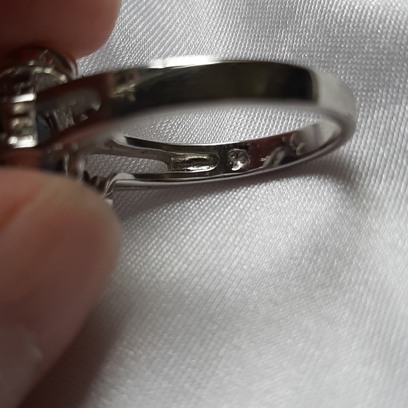 Blue jeweled ring - Picture 7 of 7